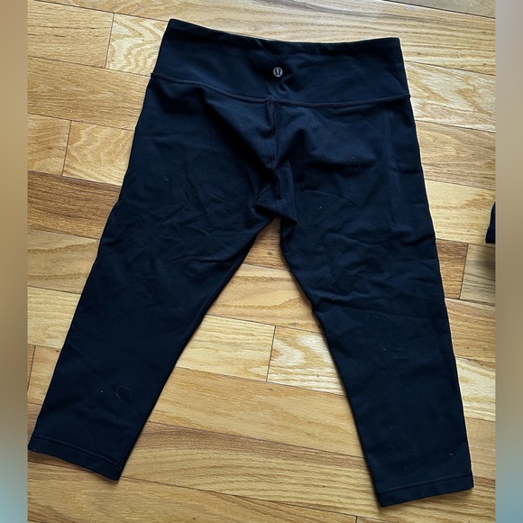 Lululemon Black Legging Size 8 - Picture 1 of 6